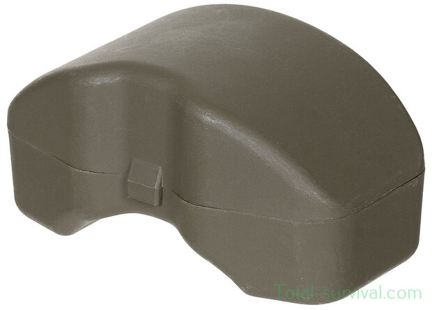 Remploy ABS case for safety goggles, OD green