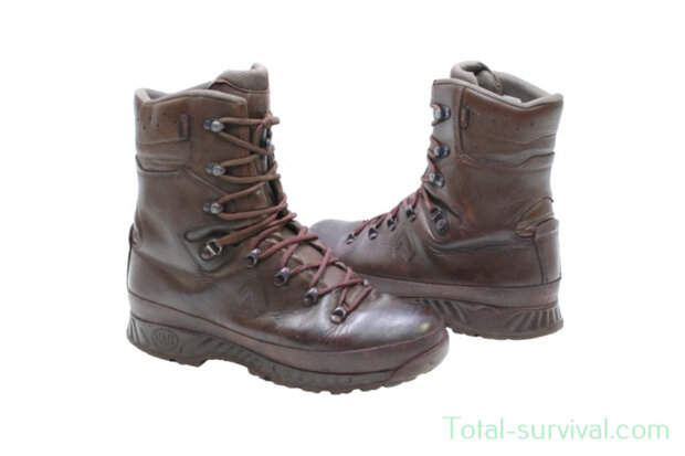 Haix Combat Boots men, Cold Wet Weather, Goretex lining, brown