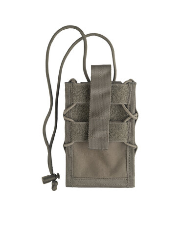Mil-Tec mobile phone pouch "Molle", OD green, lanyard