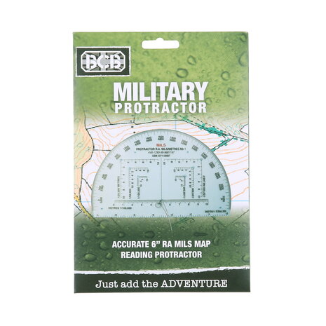 BCB Military protractor 6 inch CD032
