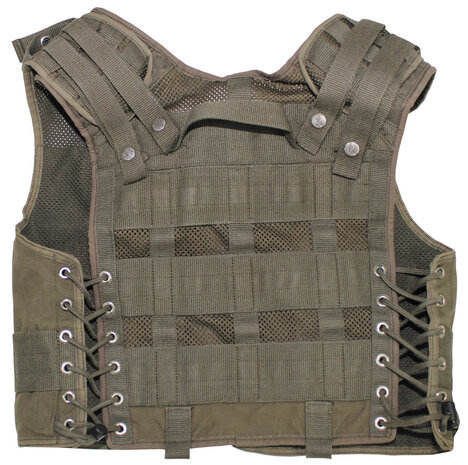 Austrian Bundesheer tactical load carrying vest, OD green
