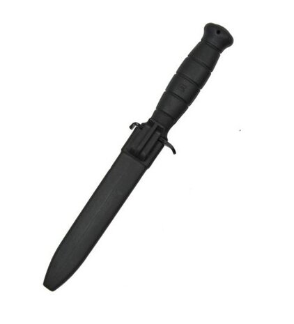 Couteau de terrain Glock Bundesheer FM81 avec lame de scie et étui en polymère, noir