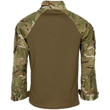 Combat Shirt armée britannique longsleeve, "UBAC",  Regular, MTP Multicam