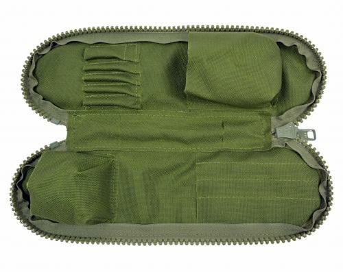 Dutch army tool bag for weapon cleaning set, woodland DPM
