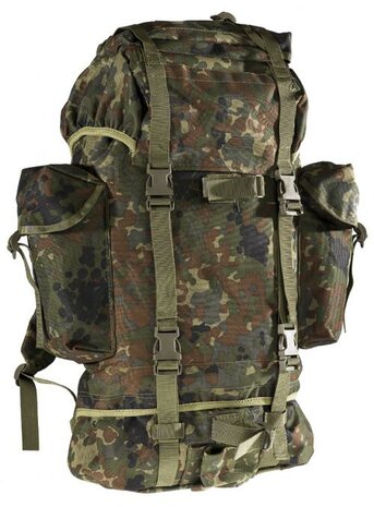 Mil-Tec Bundeswehr Combat Backpack, 65 l, large, flecktarn