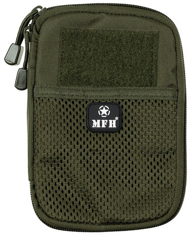 Sacoche pour documents / smartphone MFH, "MOLLE", vert olive