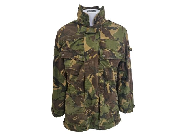 Dutch army parka with cold weather liner, Smock, windproof, woodland DPM
