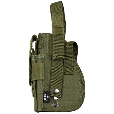 MFH Pistol Holster MOLLE, droite, vert olive