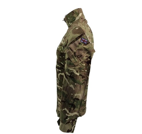Britse leger Combat Shirt longsleeve, "UBAC", EP Coolmax, MTP Multicam