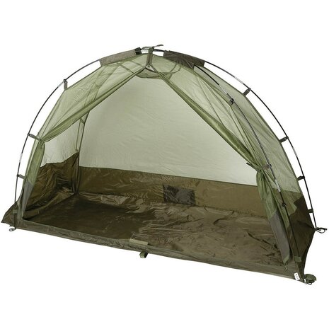 MFH mosquito net tent with rods and carrying bag, OD green