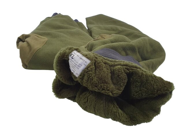 KL Pantalon thermique "Cold Weather",  doublure en fourrure, vert olive