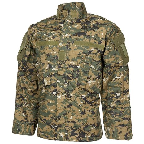 MFH gevechtjas / veldjas ACU,  Ripstop, Marpat Digital woodland