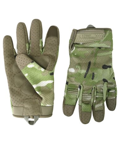 Kombat tactical recon mesh handschoenen, BTP multicam