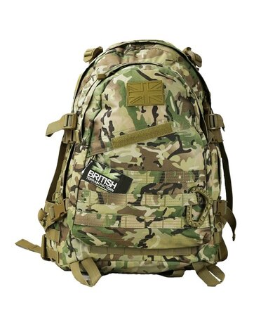Kombat tactical Spec-Ops daypack backpack Molle, 45L, BTP multicam