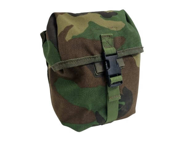 Korps mariniers utility pouch, "MOLLE", middel, Forest camo