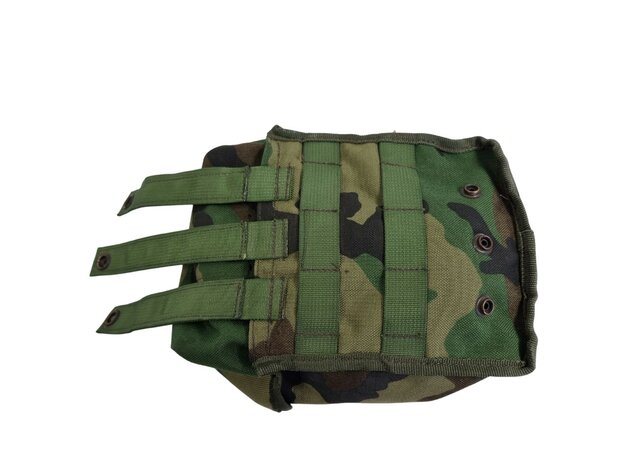 Korps mariniers utility pouch, "MOLLE", middel, Forest camo