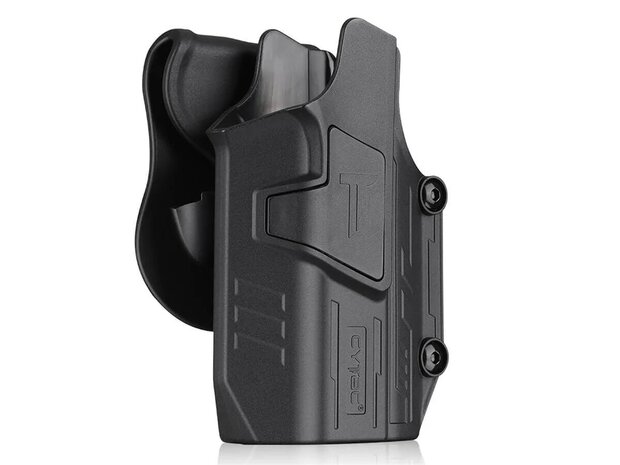 Cytac Compact Mega Fit universal holster, weapon light right