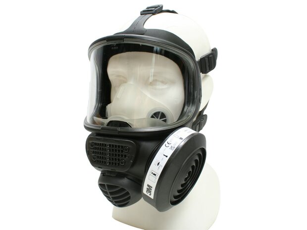 3M Scott Promask FF-302 FM3 Masque complet / Masque à gaz avec avec filetage 40MM EN 148-1