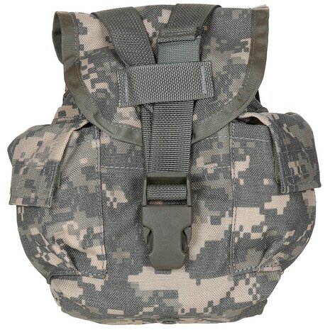 Cantine US 1QT vert olive avec Molle II canteen / general purpose pouch, UCP AT-digital