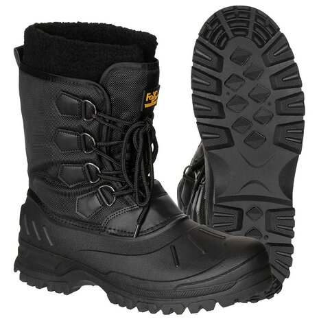 Fox outdoor Cold Protection Boots / Kälteschutzstiefel, geschnürt, schwarz
