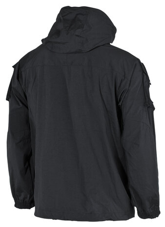 MFH US Soft Shell Jacket, Black GEN III, Level 5