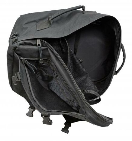 Sac de transport / sac à dos polyvalent de l'armée néerlandaise 30L, noir