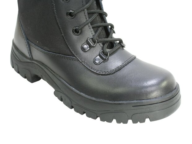 French Army boots, Combat, cordura / leather, black