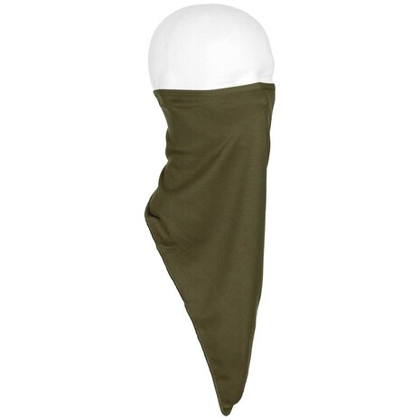 MFH Tactical scarf mesh, OD green
