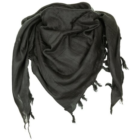 MFH PLO scarf "Shemagh", Supersoft, black