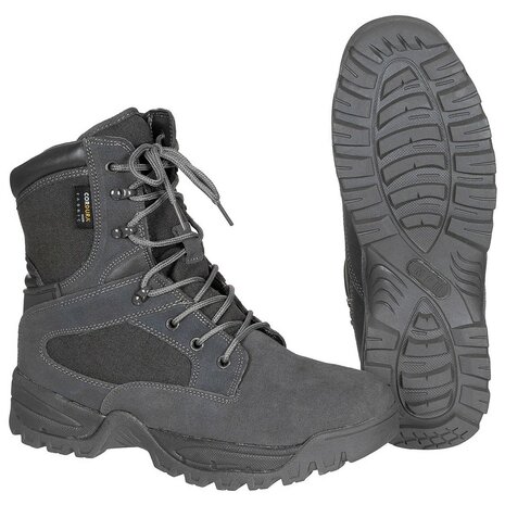 MFH Boots, "Mission", Cordura, lined, urban grey