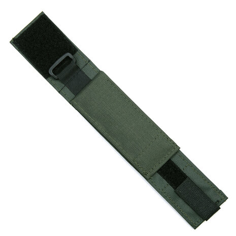 Fostex Horlogeband / Polsband velcro, zwart
