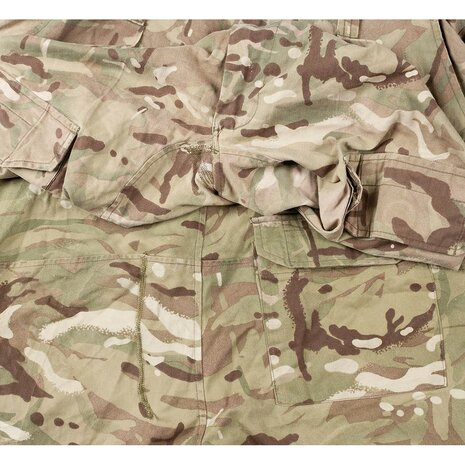 Pantalon de combat BDU de l'armée britannique "Warm Weather", camouflage MTP