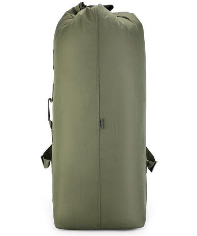 Sac polochon / kit sac à dos Kombat tactical 120L, vert olive