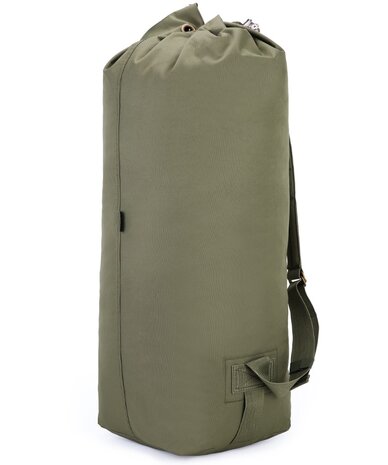 Sac polochon / kit sac à dos Kombat tactical 80L, vert olive