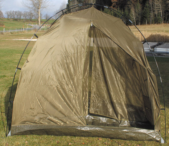 British army mosquito net tent large, OD green
