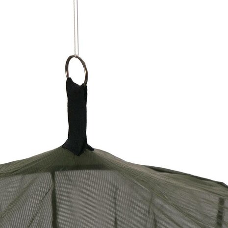 Care Plus 2-person mosquito net, midge-proof, olive green