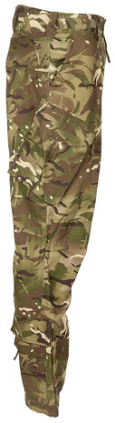 Pantalon de combat BDU de l'armée britannique "Aircrew", retardateur de flamme, camouflage MTP