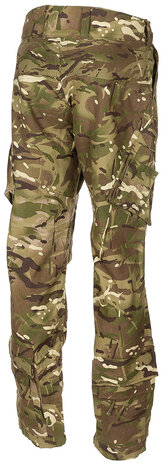 British army BDU combat trousers "Aircrew", fire retardant, MTP camo