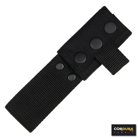 101 Inc Schlagstockhalter Cordura DP 203, schwarz, mit Gürtelschlaufe