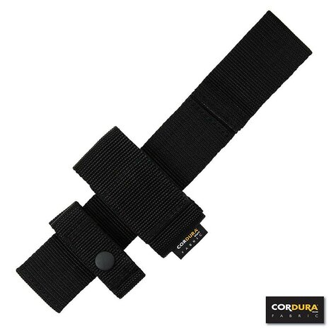 101 Inc LIPS handcuff holder Cordura DP230, black, with belt loops