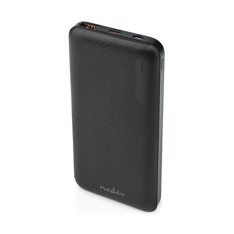 Nedis Portable Power Bank 10.000 mAh Schwarz