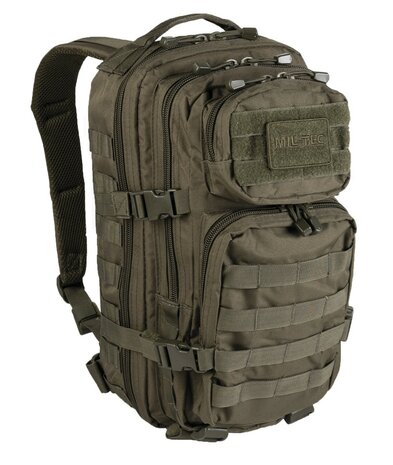 Mil-tec US Sac à dos 20l, Assault Pack, vert olive