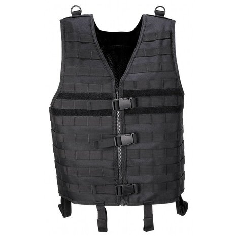 MFH Tactical load carrying vest Molle, black