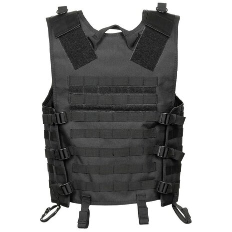 MFH Tactical load carrying vest Molle, black