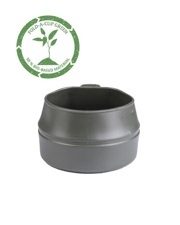 Fold-a-Cup Foldable mug 200 ml, OD green