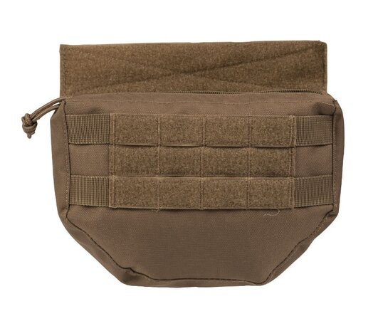 Mil-Tec Drop Down Pouch für Plattenträgerwesten, dark coyote