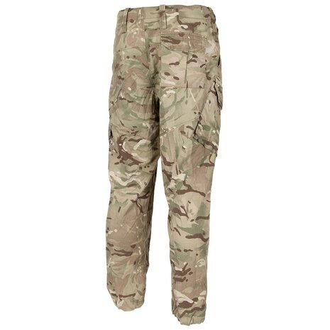 Pantalon de combat BDU de l'armée britannique "Temperate", camouflage MTP