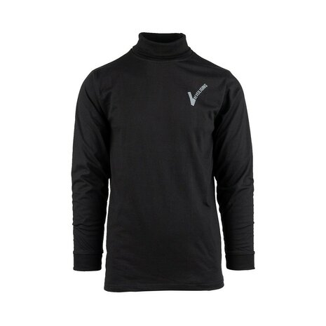 Fostex T-shirt security (Dutch) V-logo longsleeve, black