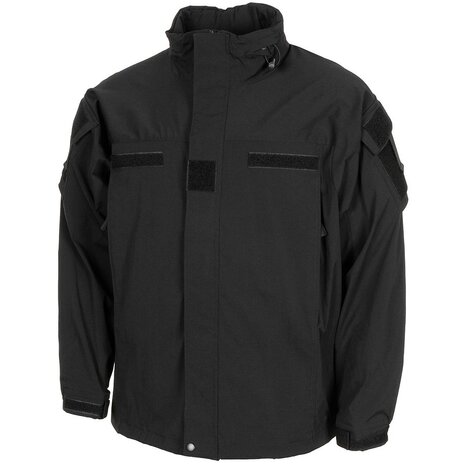 MFH US Softshell jas GEN III, level 5, Zwart