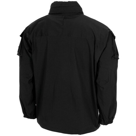 MFH US Softshell jas GEN III, level 5, Zwart